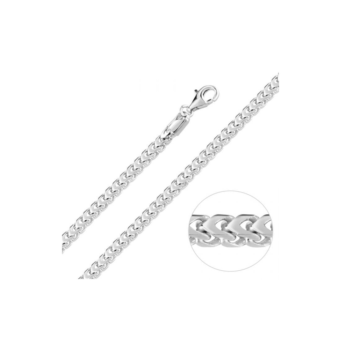 4.5MM 150 Oval Franco Chain .925 Sterling Silver Size 8 28 - Elegant Necklace for Women, Perfect for Everyday Wear, Gifts & Special Occasions