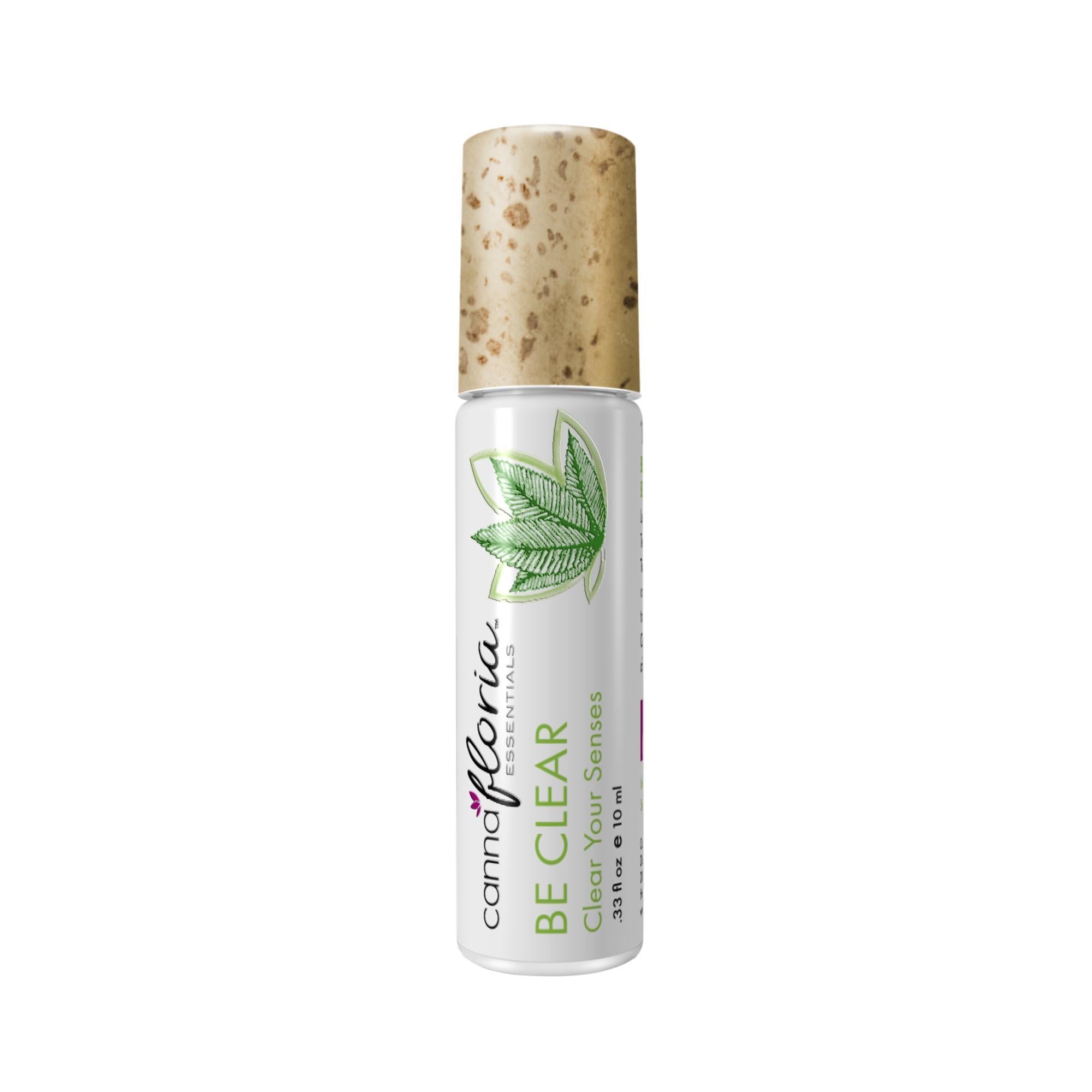 Cannafloria Essential Oil Roll On for Stress Relief & Relaxation - Portable Aromatherapy for Home, Office & Travel