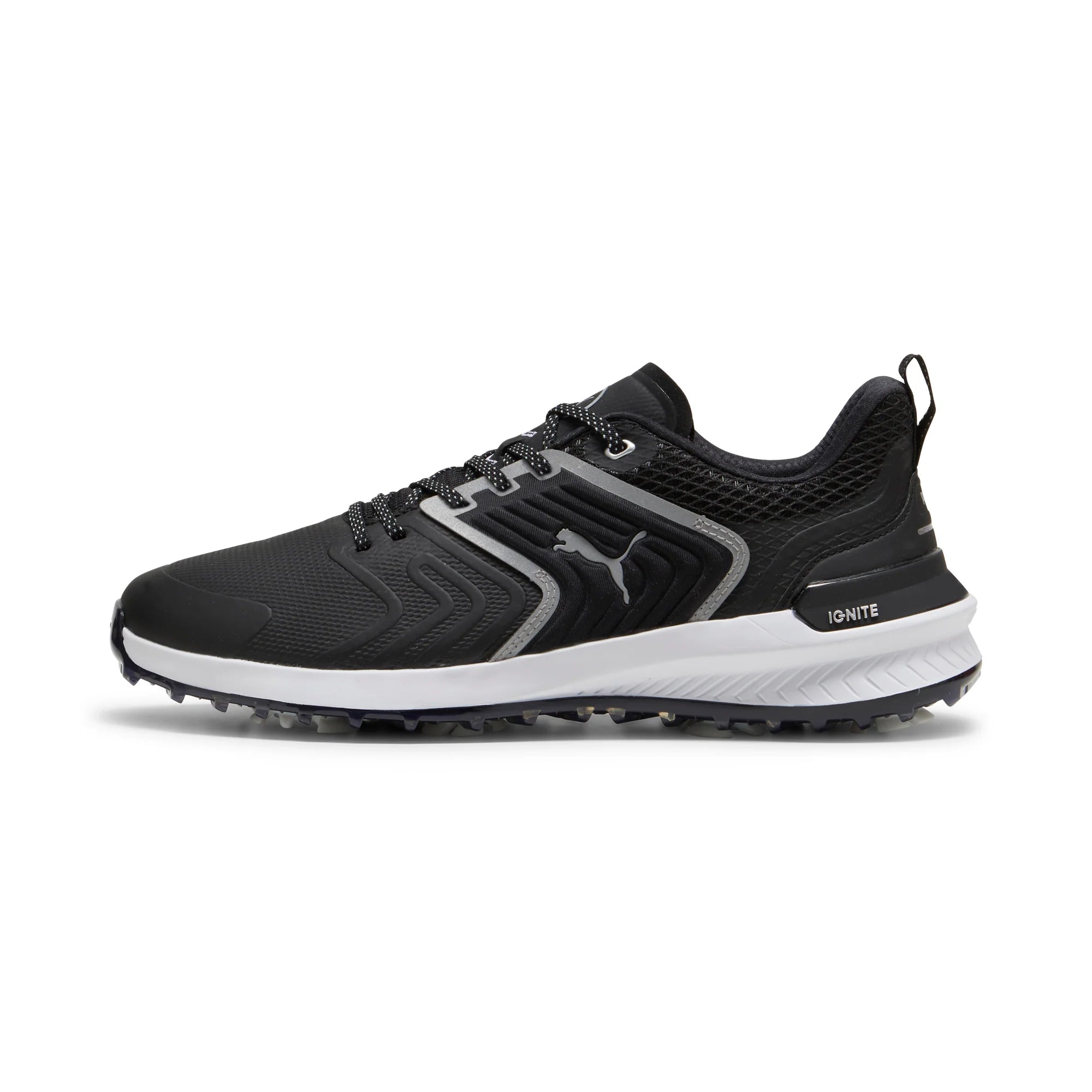 Puma IGNITE Innovate Golf Shoes for Men - Lightweight & Comfortable Spiked Golf Footwear - Perfect for Driving Range & Course Play