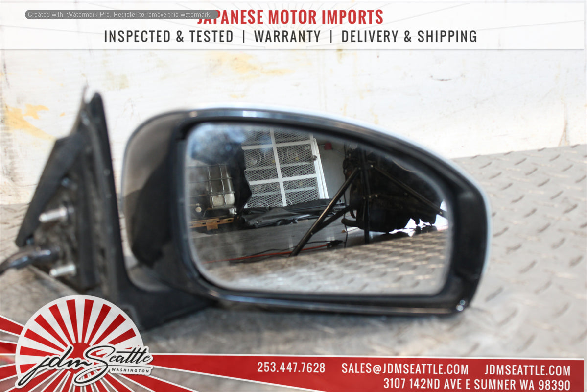 JDM Nissan Skyline V36 350GT Infiniti G37 2007-2014 Side Mirrors with Camera - Replacement Auto Parts for Enhanced Safety & Parking Assistance
