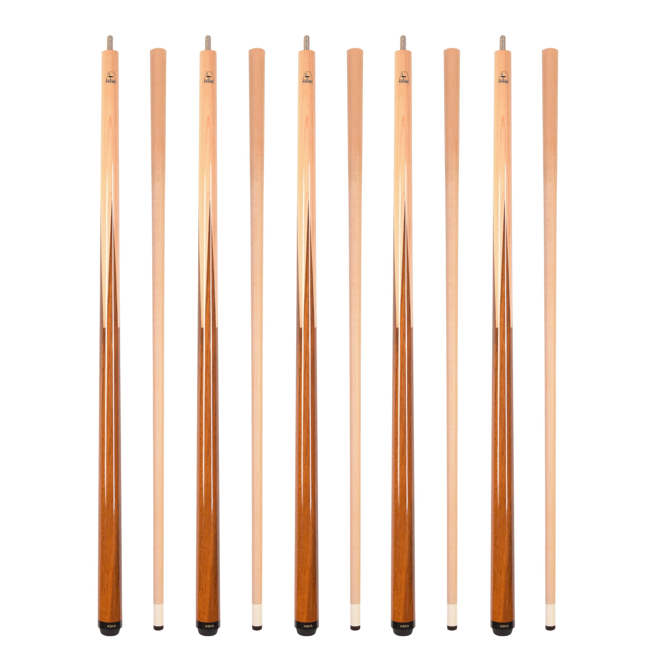 Premium ASKA SP1 Malaswood Sneaky Pete Billiard Pool Cue Stick Set - 58