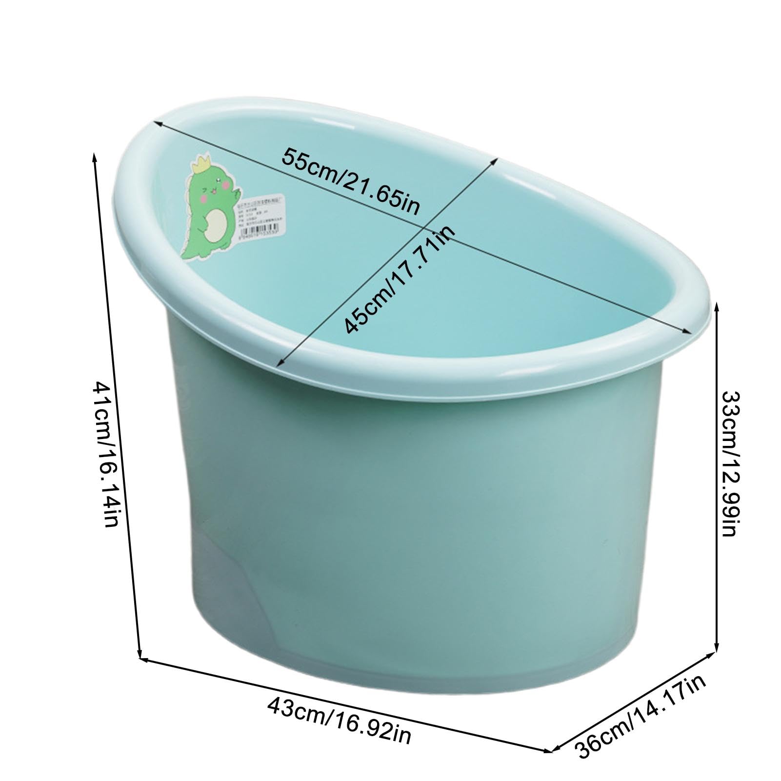 Portable Insulated Toddler Travel Bathtub - Ergonomic Non-Slip Baby Bath Tub for Comfortable Bathing at Home & On The Go | Perfect for Travel, Camping & Small Spaces
