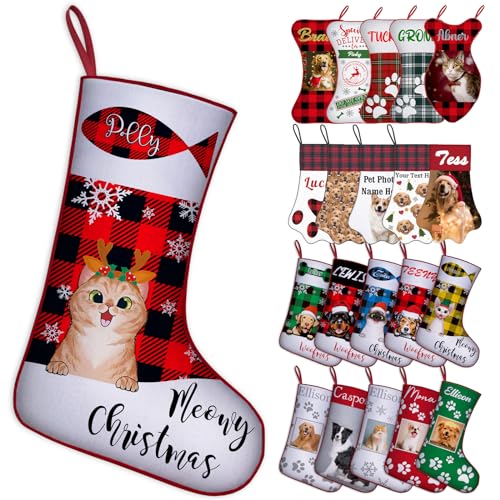 Cat Stocking_redblackgrid