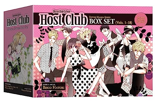 Ouran High School Host Club Complete Box Set (Vol. 1-18) | Manga Series Collection | Perfect Gift for Anime Fans & Manga Collectors | Romantic Comedy School Life Story