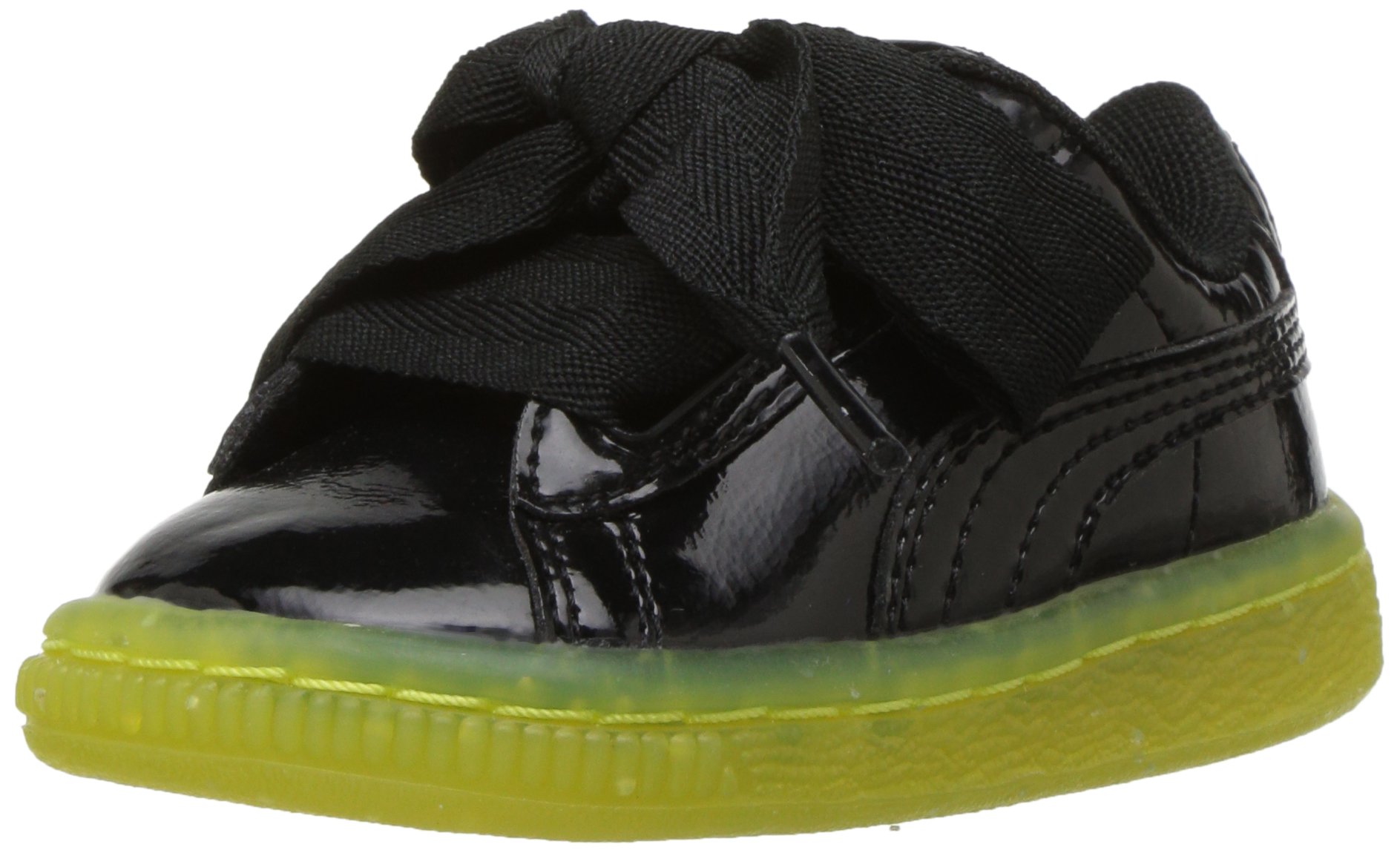 PUMA Unisex Kids Basket Heart Sneakers - Lightweight Comfortable Athletic Shoes for Boys & Girls - Perfect for School, Running, and Casual Wear