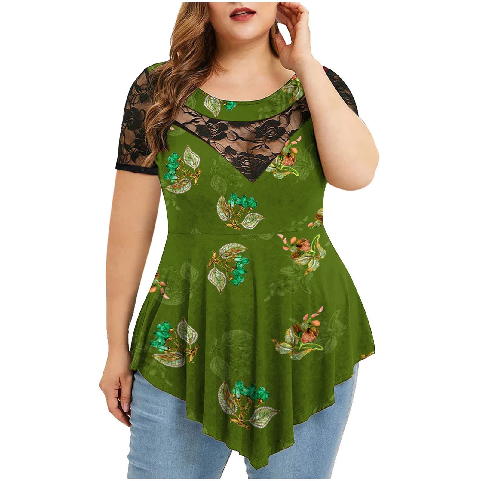 Women's Linen Collar T-Shirt - 2022 Summer Casual Short Sleeve Blouse for Concerts & Outdoor Activities | Breathable & Comfortable Summer Top