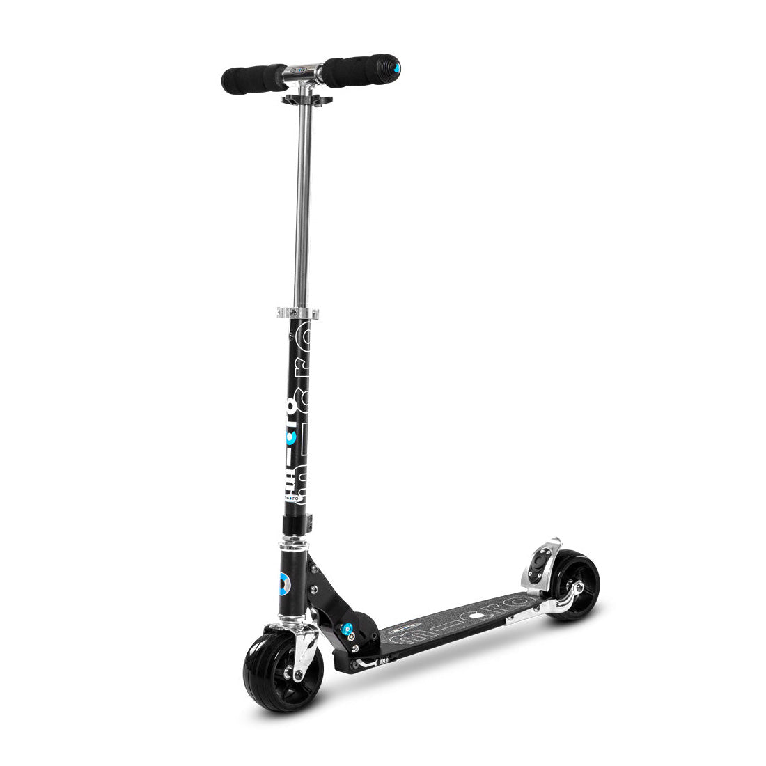 Micro Rocket II Scooter - Lightweight & Foldable Electric Scooter for Adults - Black - Perfect for Commuting & Urban Travel
