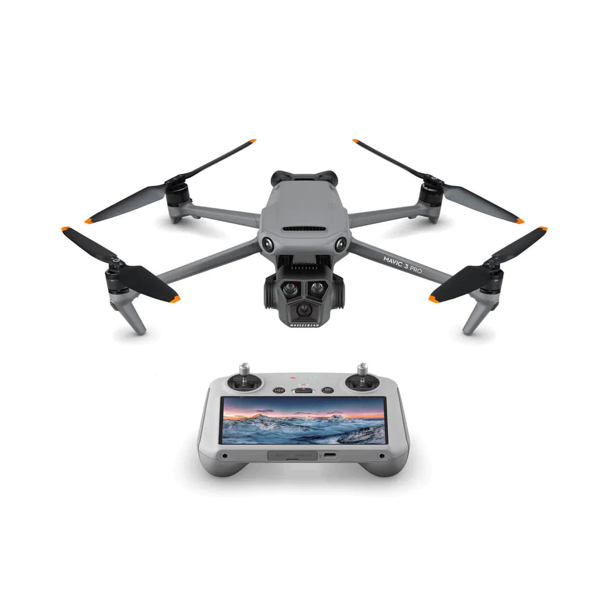 DJI Mavic 3 Pro Drone with RC Remote Controller - 4K Camera, 46 Mins Flight Time, Omnidirectional Obstacle Sensing - Perfect for Aerial Photography, Travel Vlogging & Outdoor Adventures