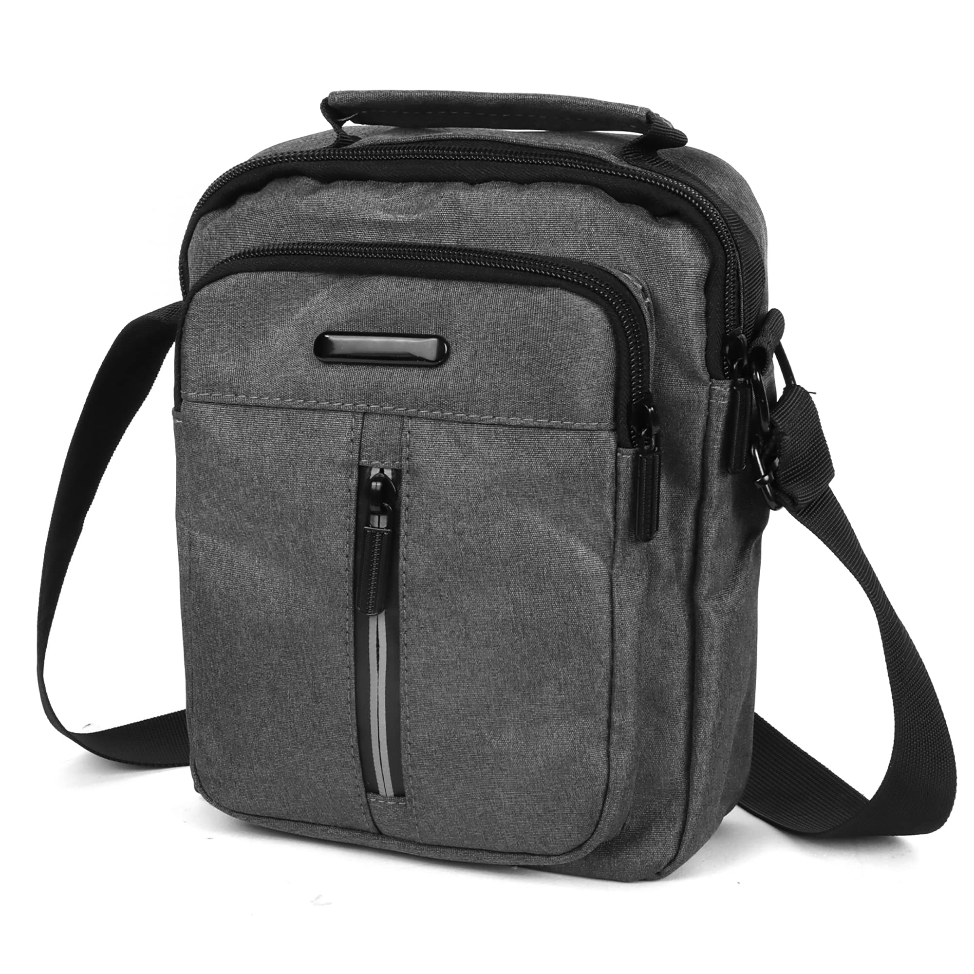 Waterproof Men's Shoulder & Crossbody Messenger Bag - Durable Travel & Business Laptop Bag with Multiple Pockets - Perfect for Commuting, Work & Outdoor Adventures