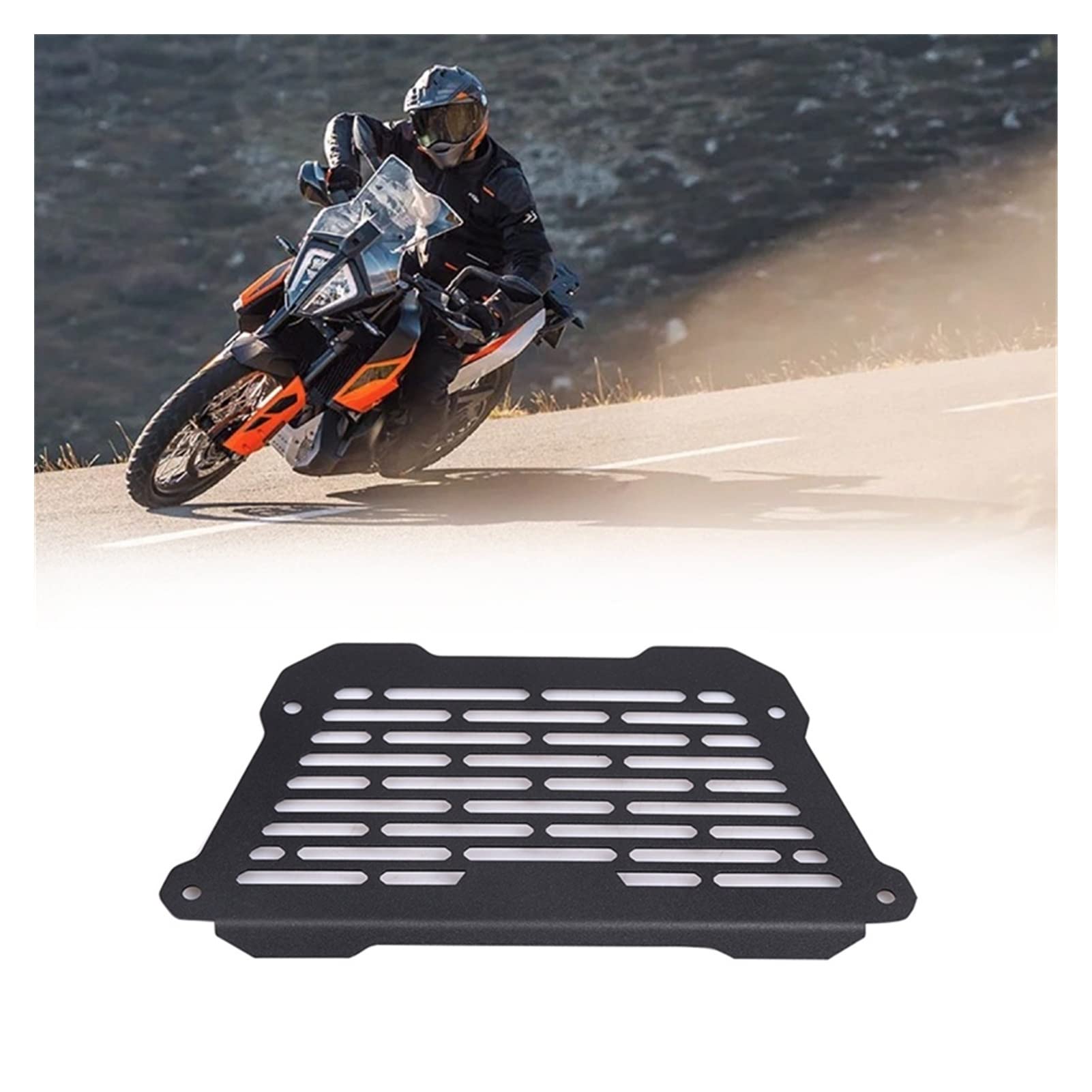 KTM 790 Adventure ADV/R/S (2019-2020) Motorcycle Engine Radiator Guard - Heavy Duty Aluminum Alloy Water Tank Protector Cover for Off-Road & Adventure Riding
