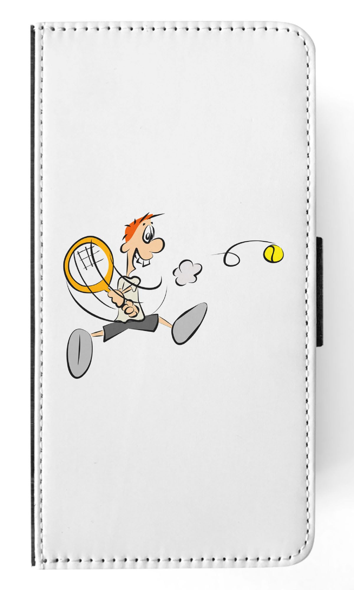Foxercases Tennis 1 Flip Wallet Phone Case for Samsung Galaxy S23 Ultra - Slim Protective Cover with Card Slots | Perfect for Work, Travel & Everyday Use