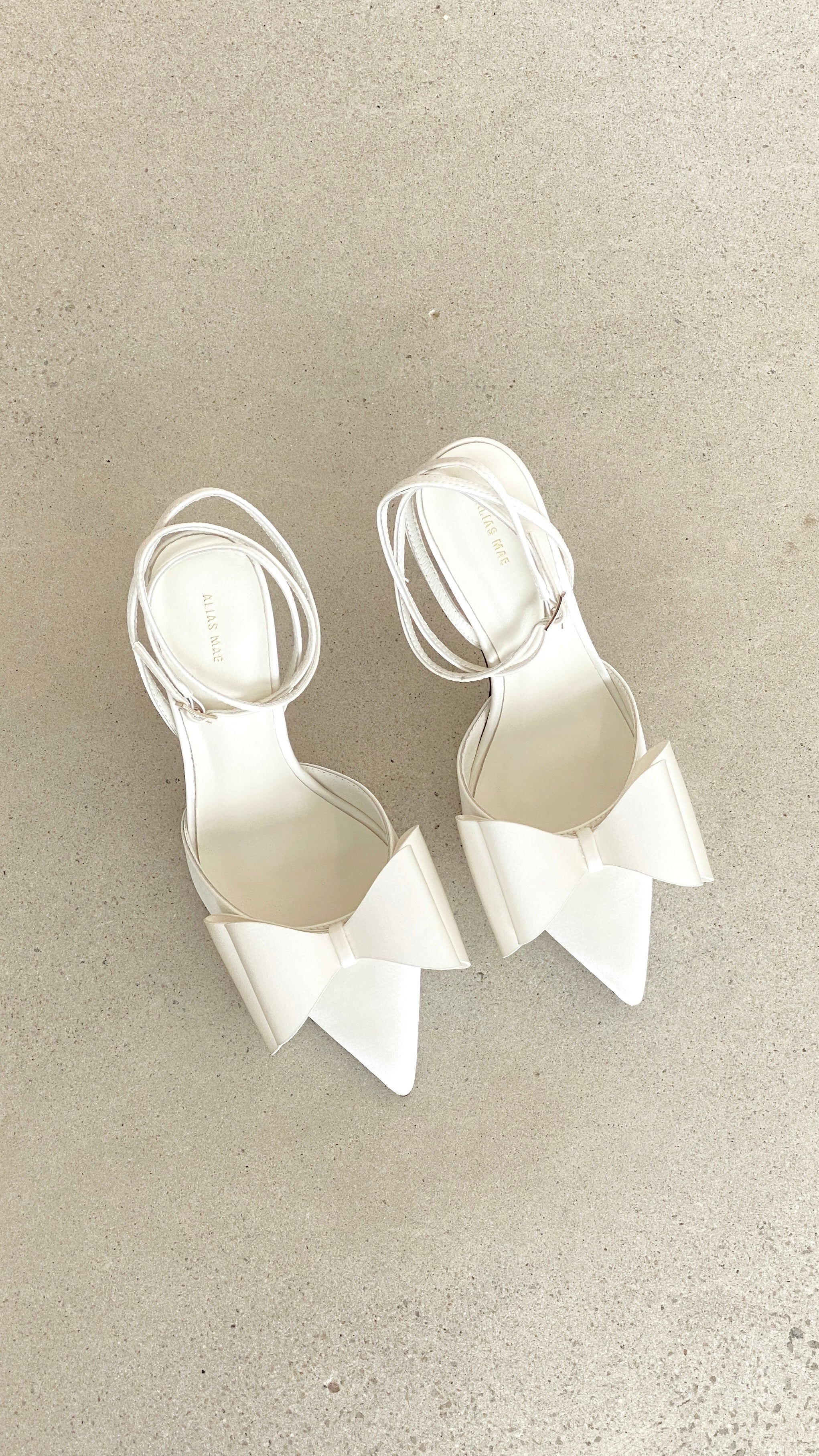 Carmen Ivory Satin Heels - Elegant High Heel Shoes for Women, Perfect for Weddings, Parties & Special Occasions