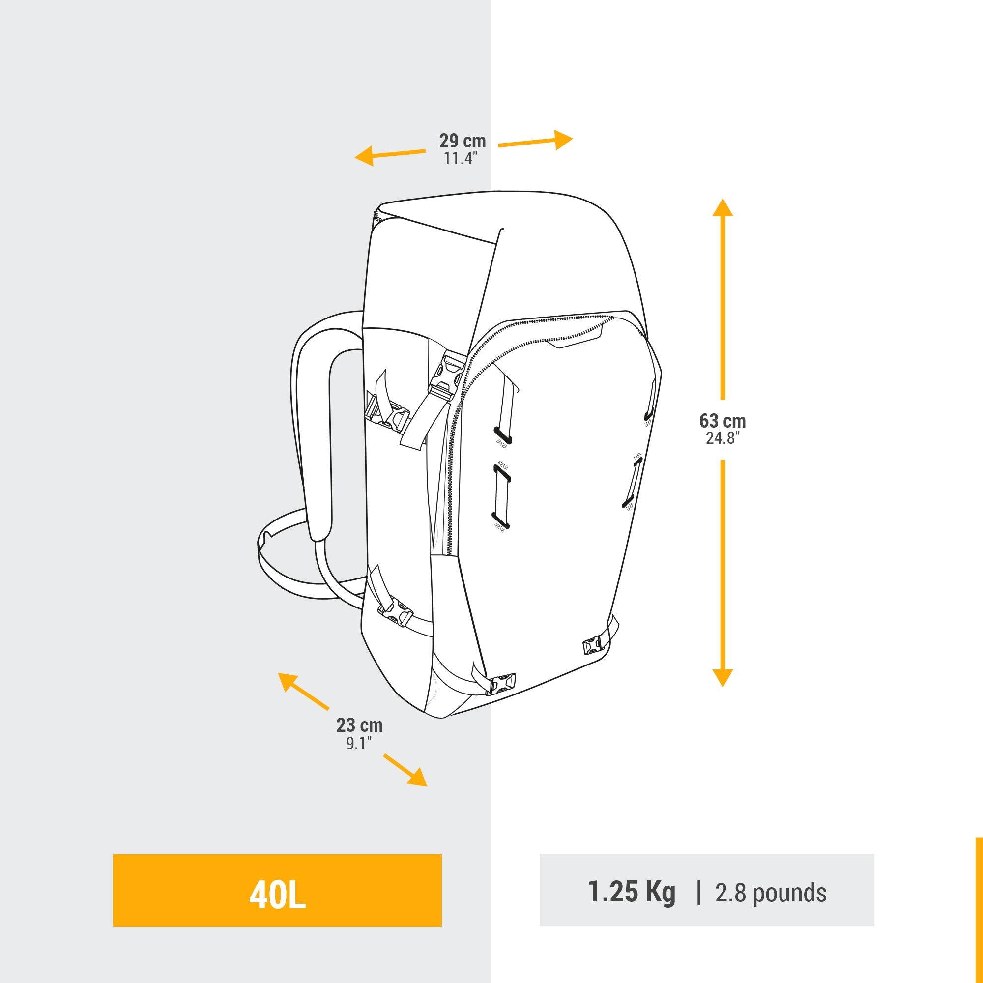 Simond Alpinism Evo 40L Mountaineering Backpack - Lightweight Climbing Pack for Hiking, Trekking & Alpine Adventures | Durable Waterproof Design for Outdoor Enthusiasts