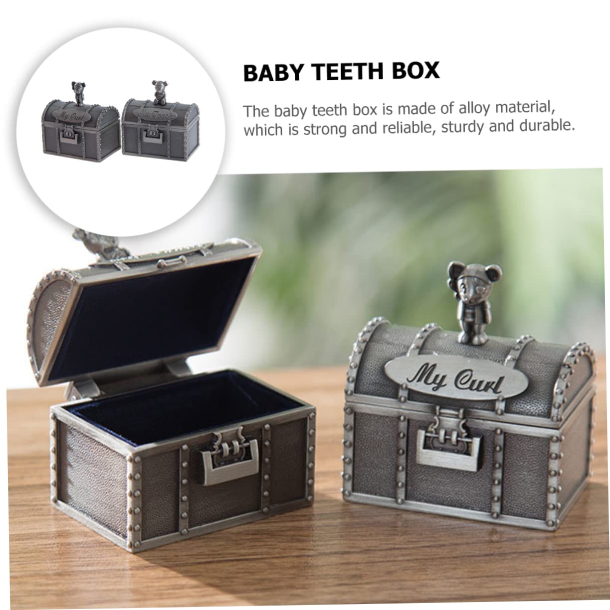 ULDIGI Baby Tooth Keepsake Box Set - Premium Baby Teeth Organizer & Memory Storage for First Lost Teeth | Perfect Baby Shower Gift & Childhood Milestone Preservation