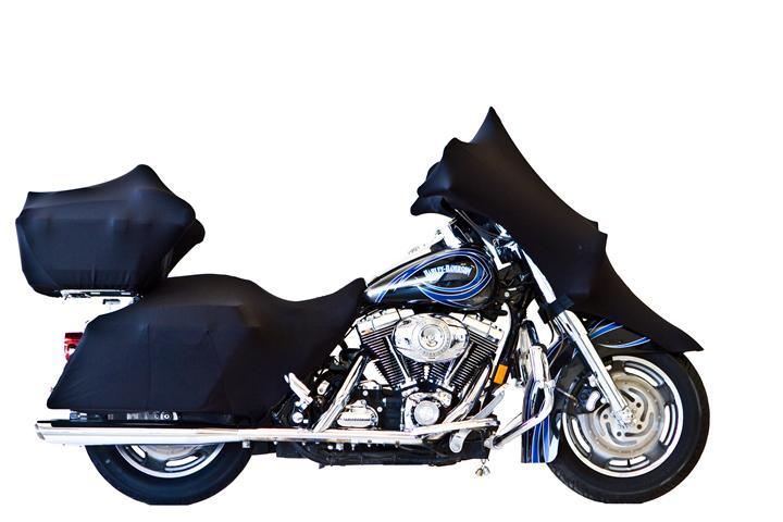 Road King Covers - Premium Front Shield, Saddlebags & Tour Pak for Harley Davidson Motorcycles | Weatherproof Protection for Long Rides & Road Trips