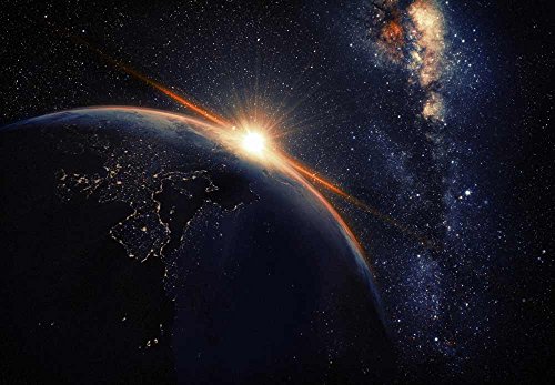 Earth With Lights