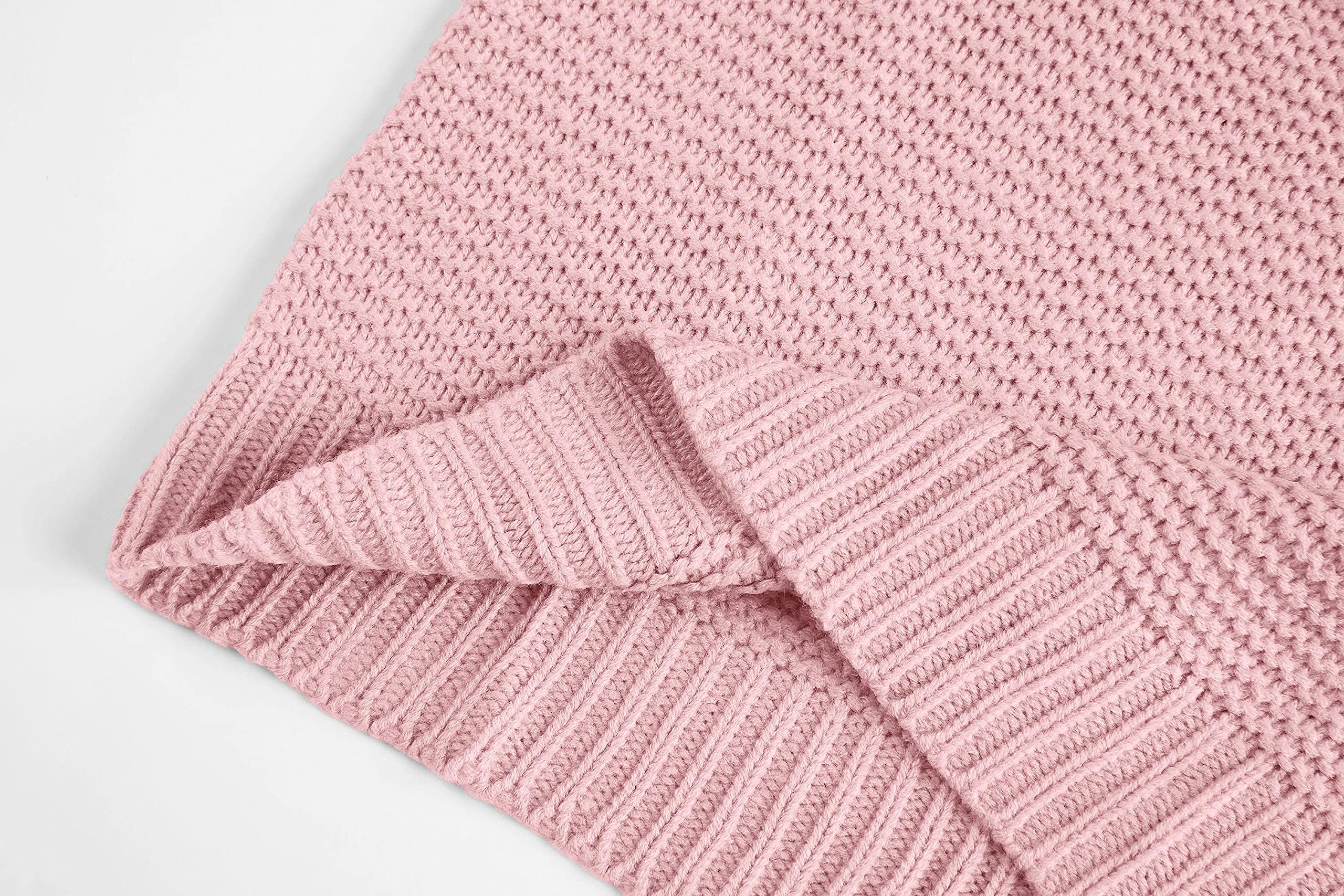 Imily Bela Girls Mock Neck Pullover Sweater - Soft Long Sleeve Knit Jumper Top for School, Playdates & Winter Outfits | Cute Casual Tunic Sweater for Toddlers & Kids