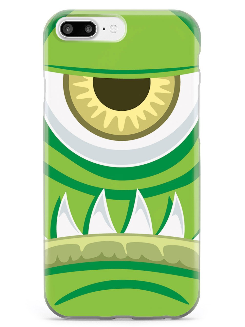 Inspired Cases - Shockproof & Durable iPhone 7 Plus Case with 3D Textured Design | Protective Cover for Apple iPhone 7 Plus (Cyclops Green Monster) | Perfect for Outdoor Activities, Travel & Daily Use