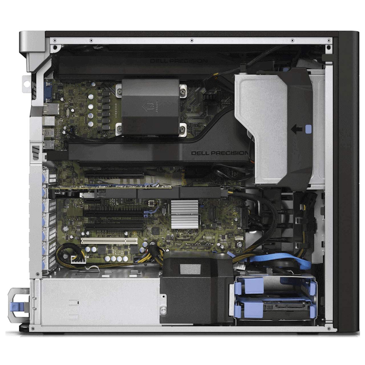 Refurbished Dell Precision T5810 Mid-Tower Workstation - Intel Xeon E5-1620 v3 3.5GHz Quad-Core, 32GB DDR4 RAM, 256GB SSD, NVIDIA NVS310, Win 10 Pro | Ideal for CAD, 3D Modeling, Video Editing & Business Computing