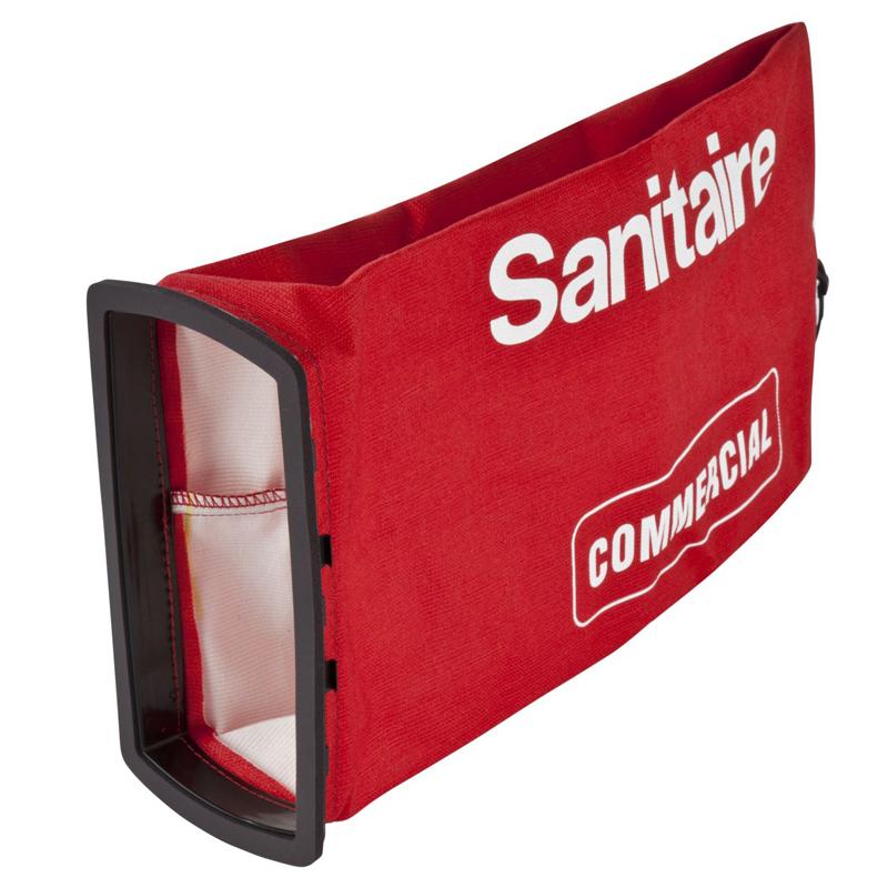 Sanitaire 5442210 Upper Vacuum Bag for Tradition Dirt Cup Models - Red Replacement Filter | Perfect for Home Cleaning & Allergen Reduction