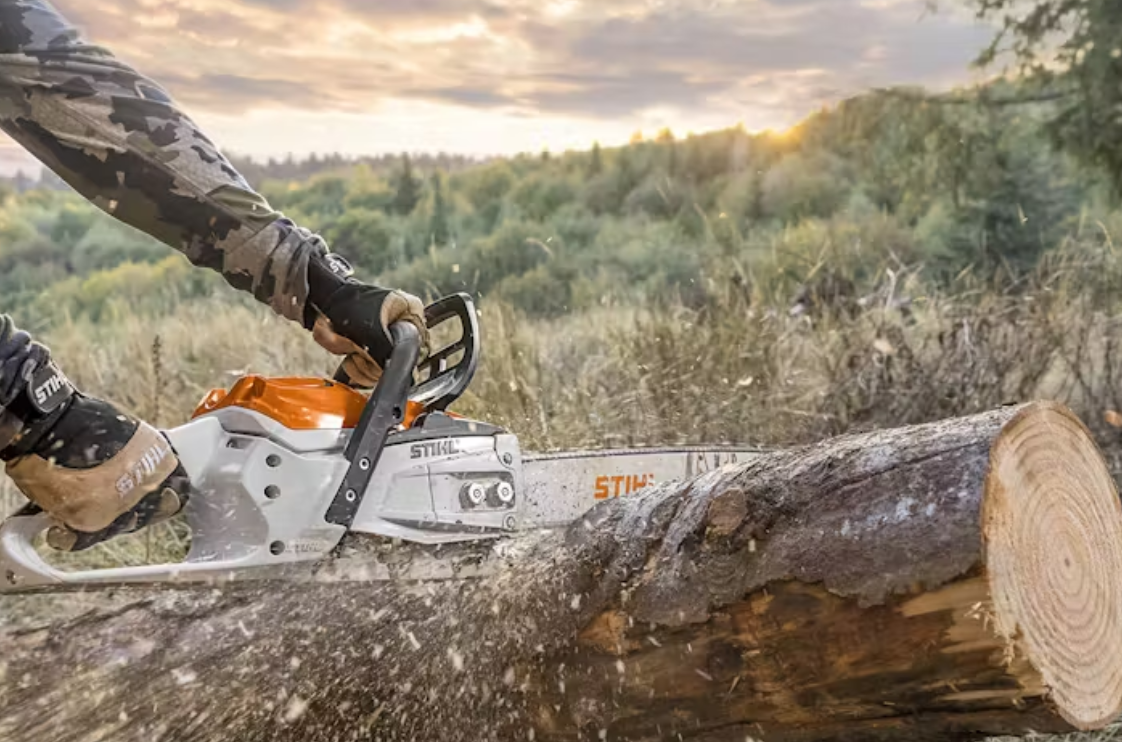STIHL MSA 300 Professional Cordless Battery Chainsaw - Powerful Electric Chainsaw for Tree Cutting, Wood Chopping & Yard Maintenance
