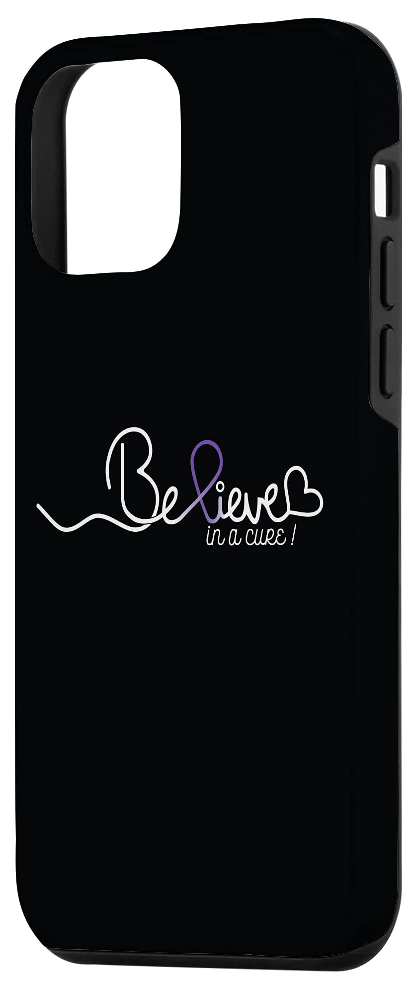 iPhone 12 Mini Case - Crohn's & Colitis Awareness Ribbon Design | Slim Protective Cover for Everyday Use | Show Your Support in Style