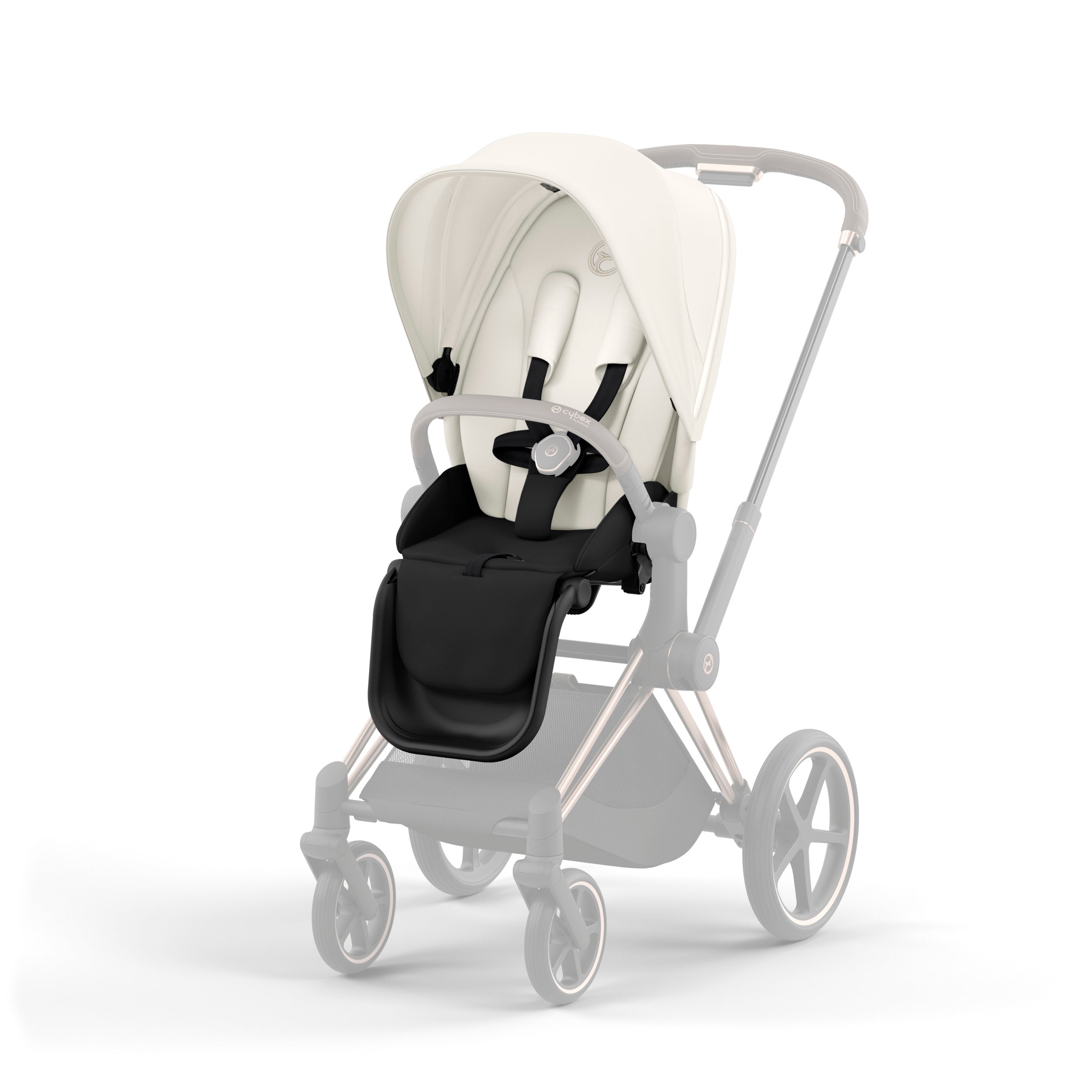 Cybex Priam 4 & ePriam 2 Stroller Seat Pack - Premium Replacement Cover for Luxury Baby Strollers - Perfect for Urban Walking, Travel & Everyday Use