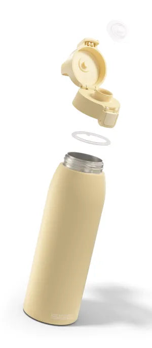 SIGG Shield Therm One 1.0L Insulated Water Bottle - Leakproof & BPA-Free - Opti Yellow - Perfect for Hiking, Gym & Outdoor Activities