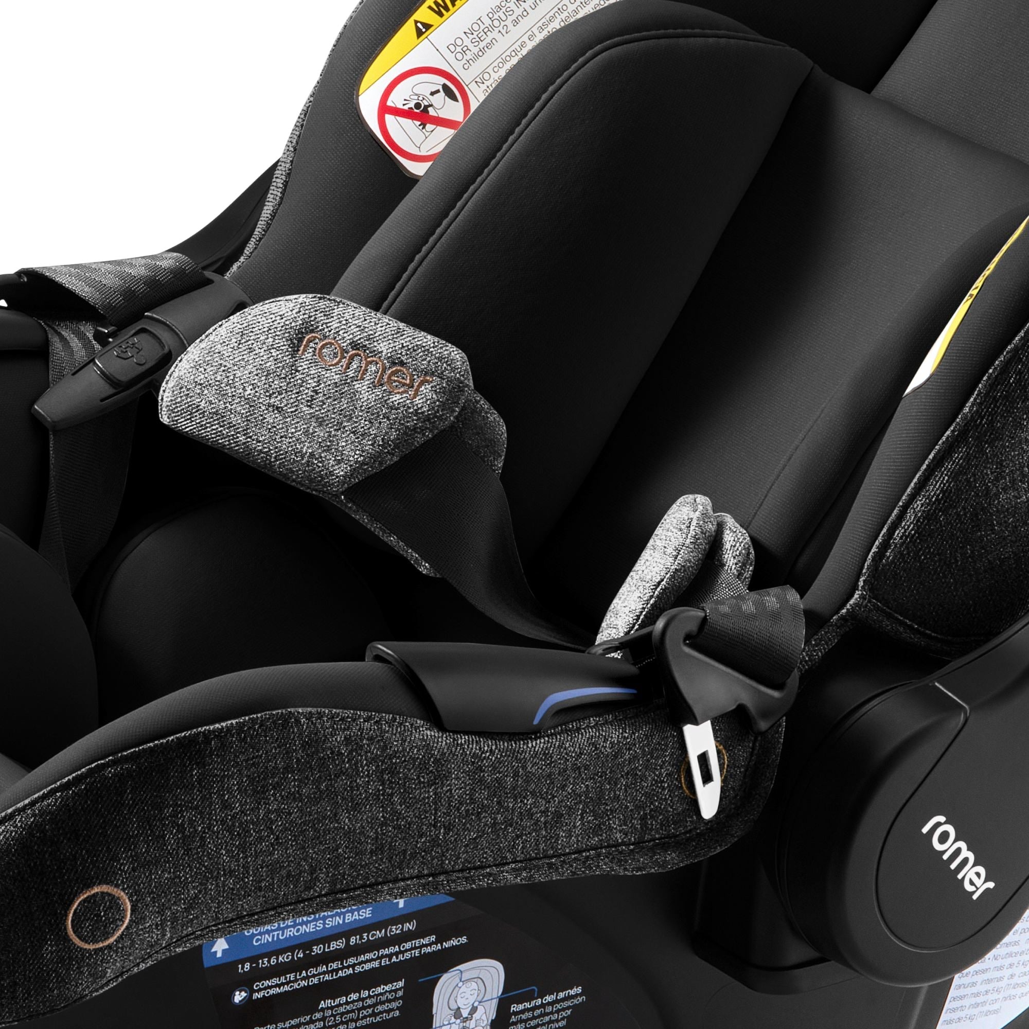 Romer Juni Infant Car Seat with Versa Base - Safe & Lightweight Baby Car Seat for Newborns to 35 lbs - Easy Installation for Cars, Travel & Daily Commute