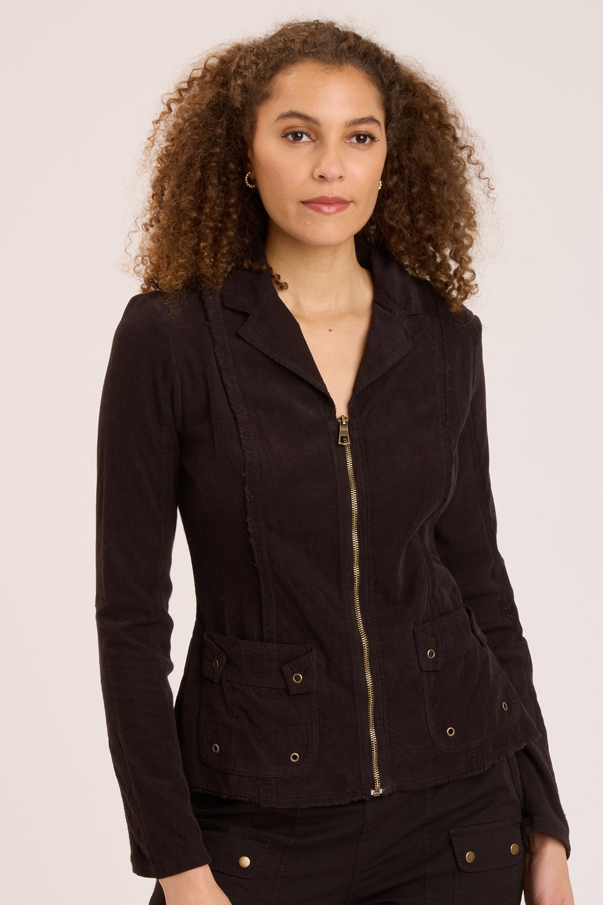 Stylish Cord Raphael Blazer for Women - Trendy Casual & Office Wear - Perfect for Business Meetings, Date Nights & Fall Layering