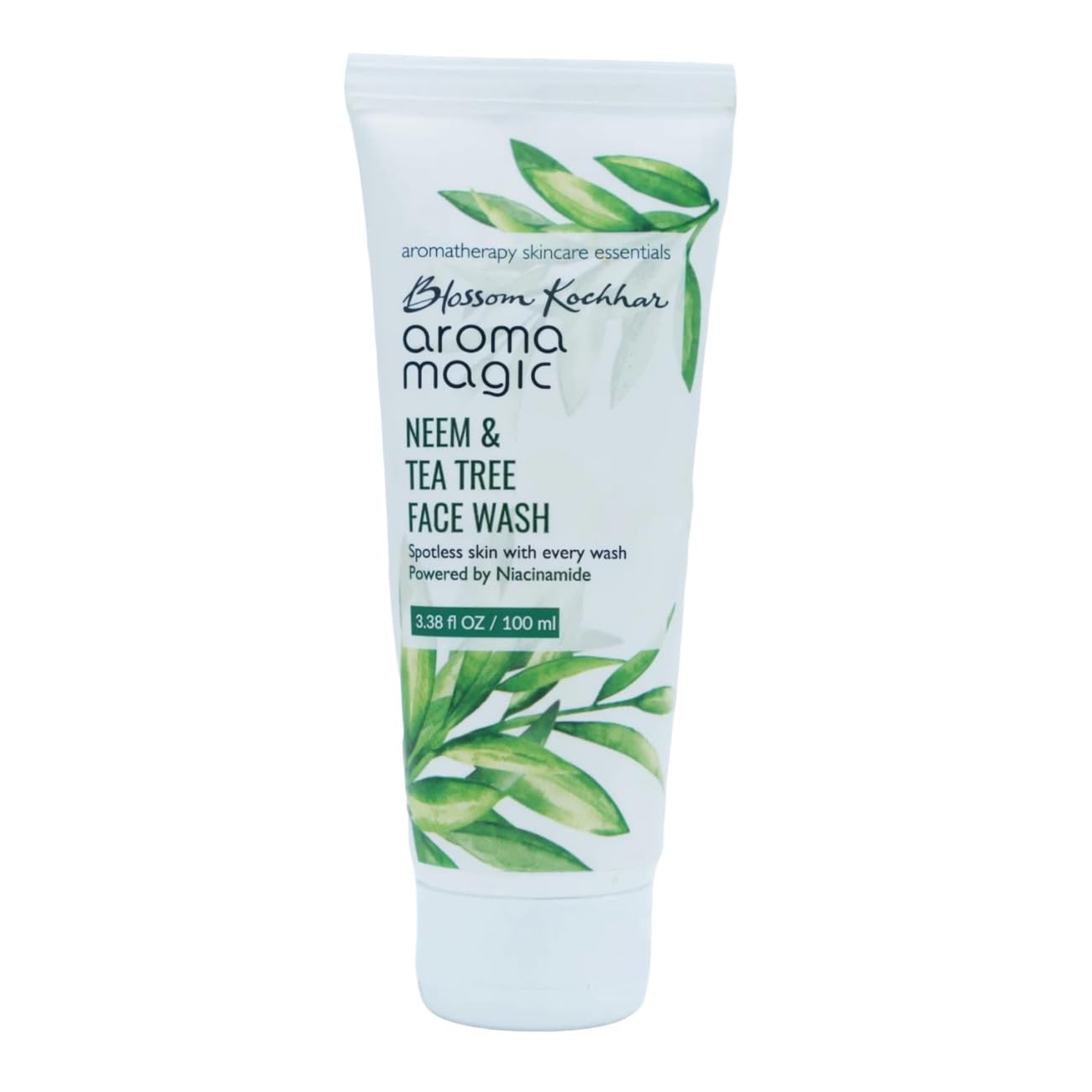 Aroma Magic Neem and Tea Tree Face Wash with Niacinamide - 100ml | Deep Cleansing, Acne Control & Oil Balancing | Perfect for Daily Skincare Routine