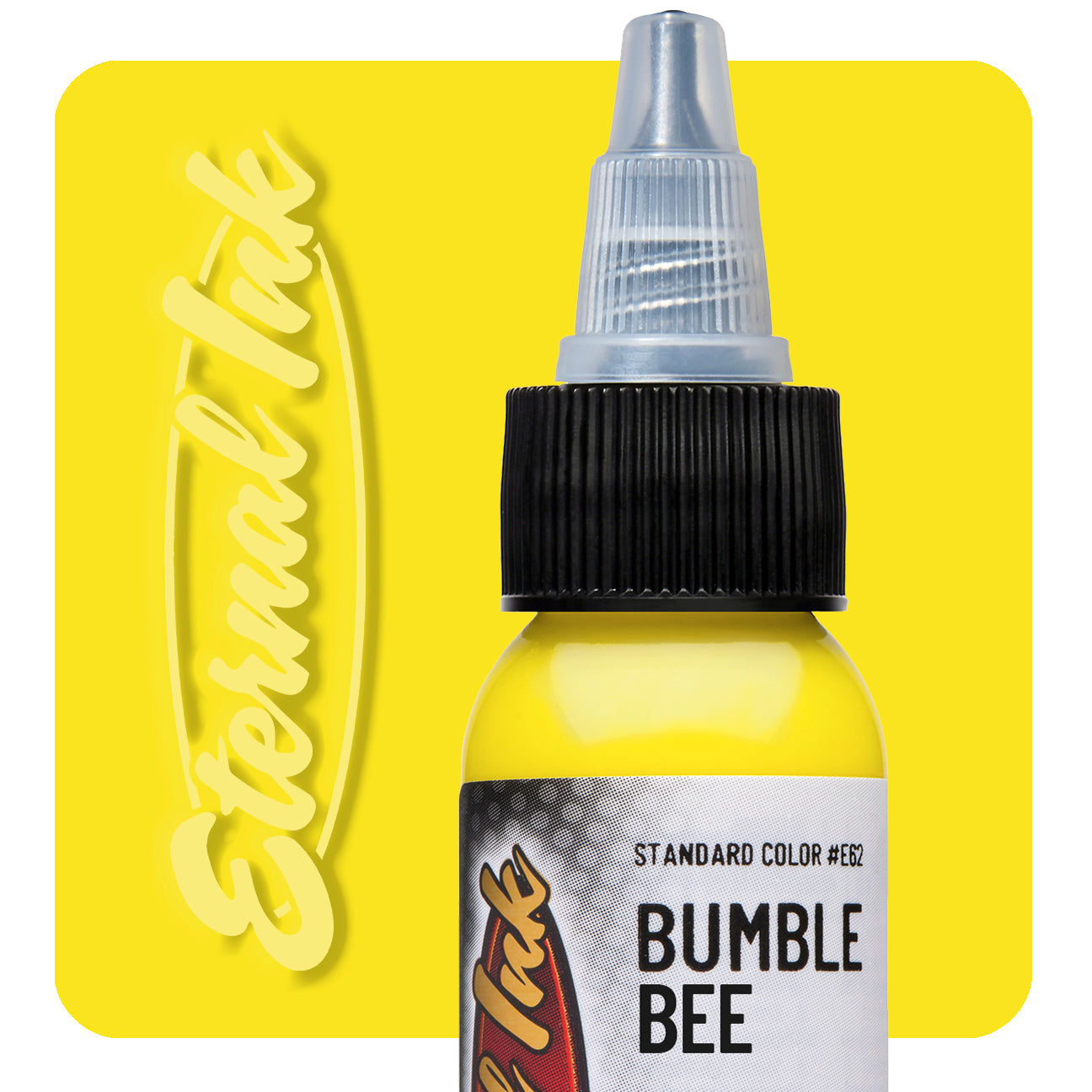 Eternal Bumble Bee Ink - Premium Waterproof Tattoo Ink for Professional Artists - Perfect for Tattoo Studios, Body Art & Permanent Makeup