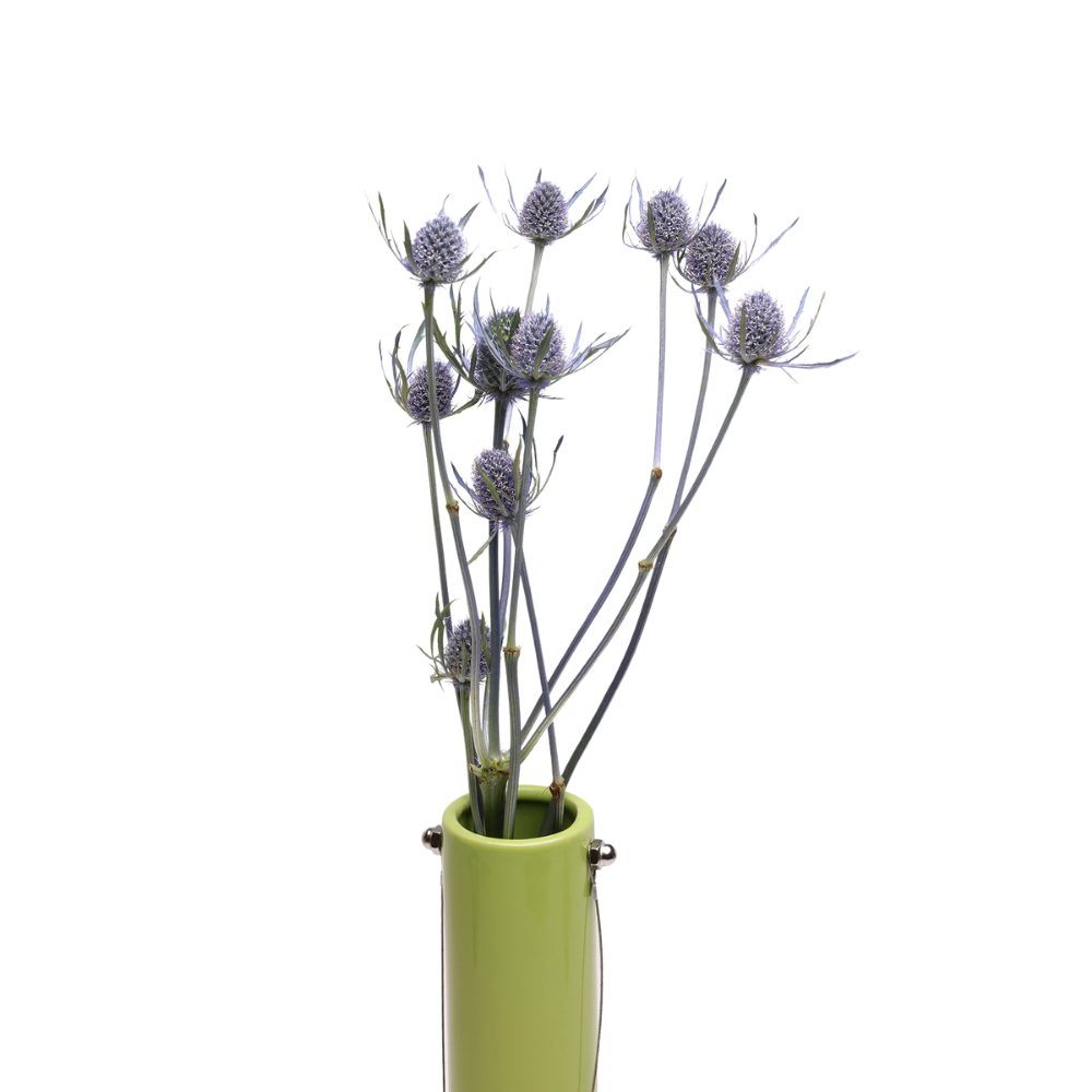 Hanging Ceramic Flower Vase - Modern Boho Home Decor for Wall or Patio - Perfect for Succulents, Air Plants & Small Flowers