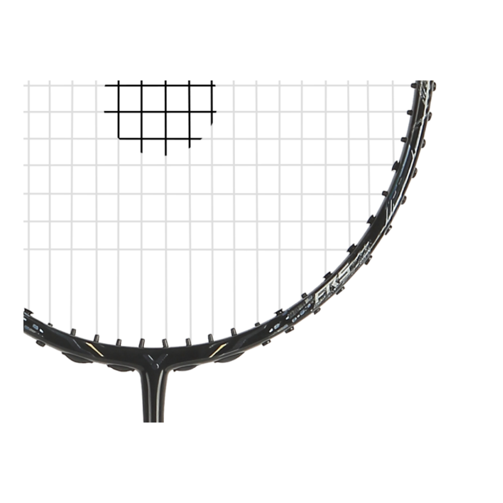 Victor Thruster K 500 Unstrung Badminton Racket - Premium Carbon Fiber Lightweight Racquet [Bushi Black] TK T500 C - Perfect for Professional Training & Competitive Matches