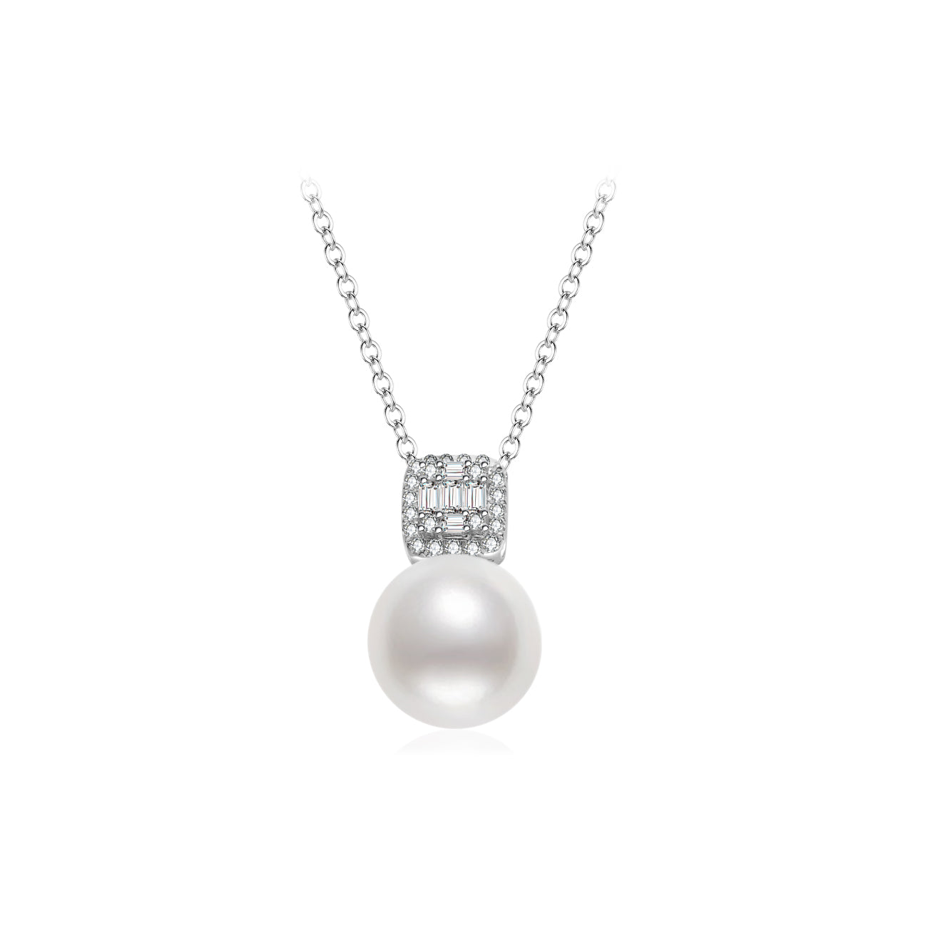 18K Solid Gold Hanadama Akoya Pearl Necklace - AAA Quality Japanese Pearls for Women, Elegant Bridal Jewelry Gift (KN00264) | Perfect for Weddings, Anniversaries & Special Occasions