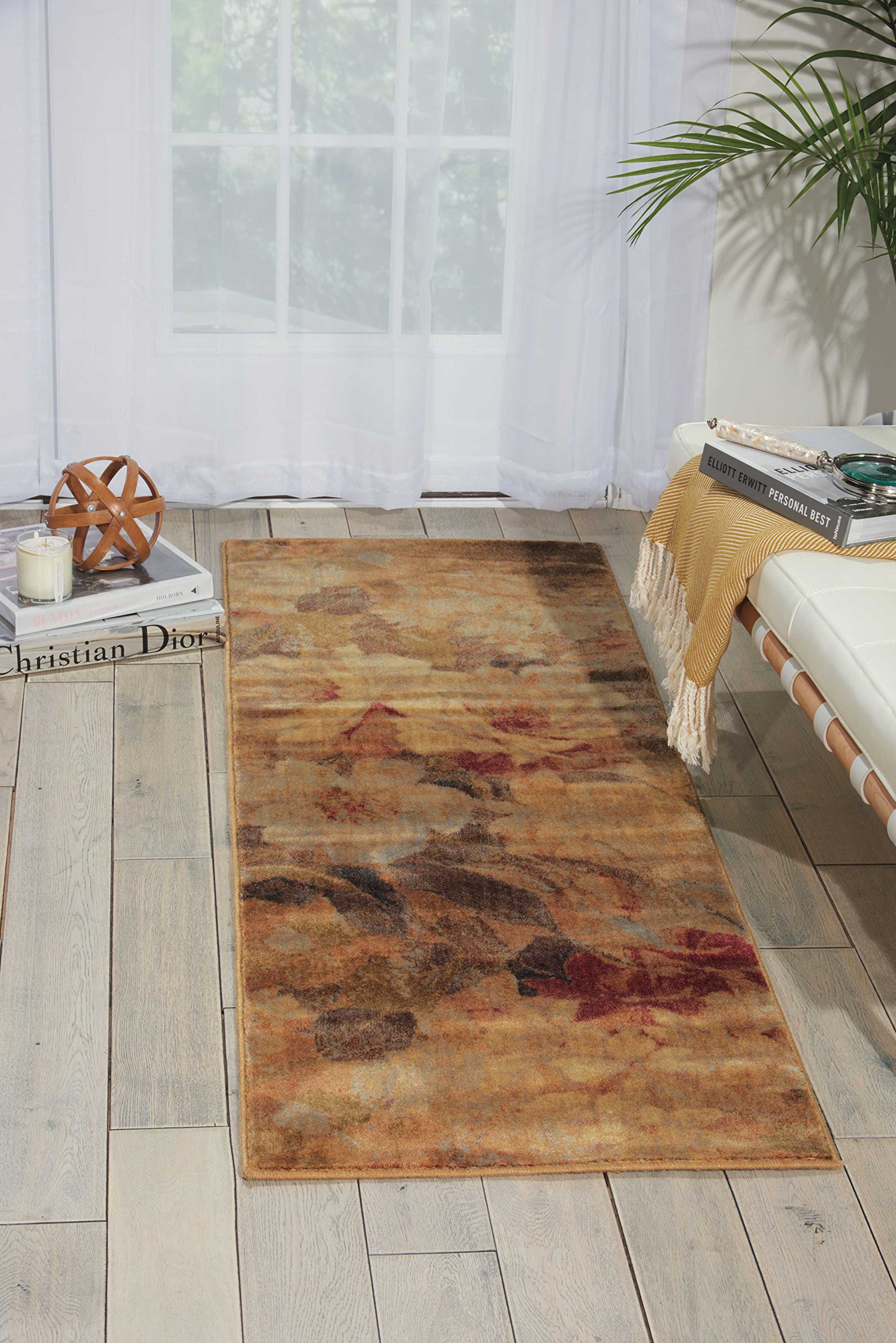 Nourison Somerset Farmhouse Multicolor 2' x 5'9'' Area Rug - Easy Cleaning, Non-Shedding, Soft & Durable - Perfect for Bedroom, Living Room, Dining Room & Kitchen Decor (2x6) | Cozy Home & Office Floor Covering