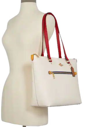 Coach Colorblock Gallery Tote Bag - Stylish & Spacious Leather Handbag for Women | Perfect for Work, Travel & Everyday Use