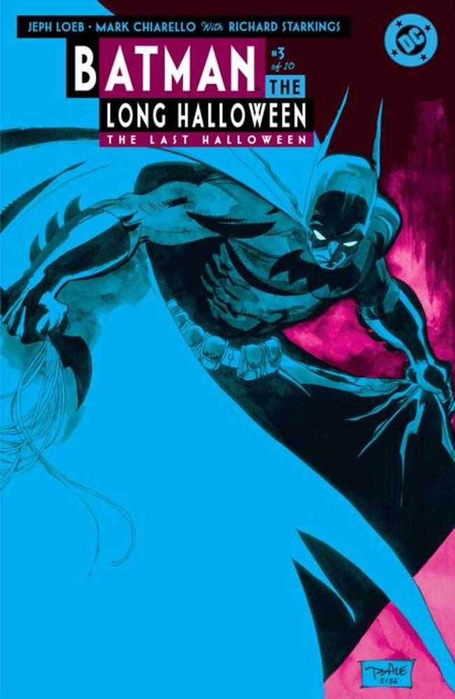 Batman The Long Halloween The Last Halloween #3 (Of 10) Cover A Tim Sale - DC Comics Graphic Novel for Collectors & Fans - Perfect for Comic Book Displays & Batman Merchandise Collections
