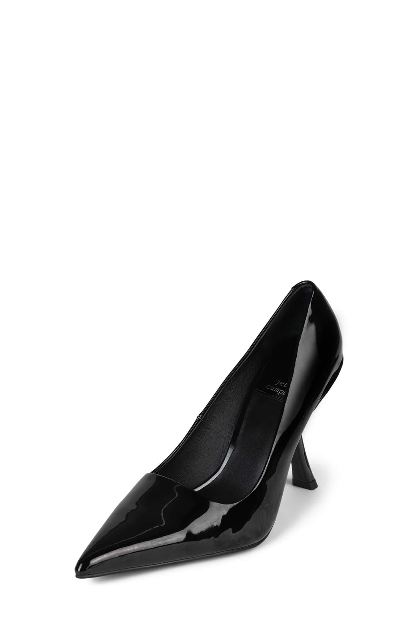 Jeffrey Campbell Women's Sling_It2 Black M - Stylish & Comfortable Heels for Night Out, Party, and Special Occasions