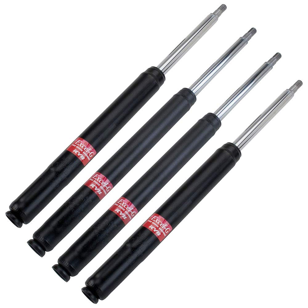 Excel-G Performance Shocks & Struts Set of 4 for 1987-1989 Toyota MR2 - 77-63057AQ by BuyAutoParts | Enhanced Ride Comfort & Handling for Sports Car Enthusiasts