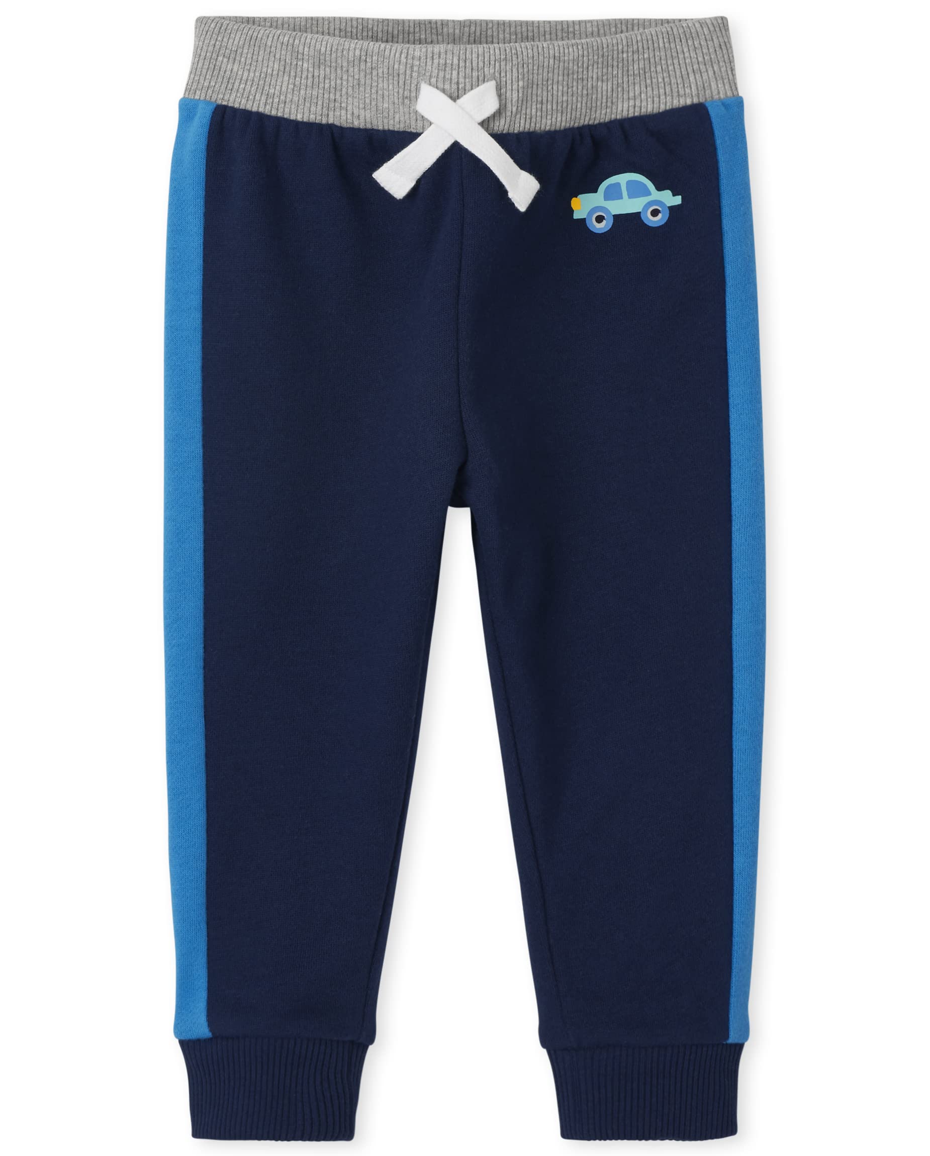 The Children's Place Baby & Toddler Boys' Fleece Jogger Pants - Soft & Warm Winter Playwear for Daycare, Playdates & Outdoor Adventures