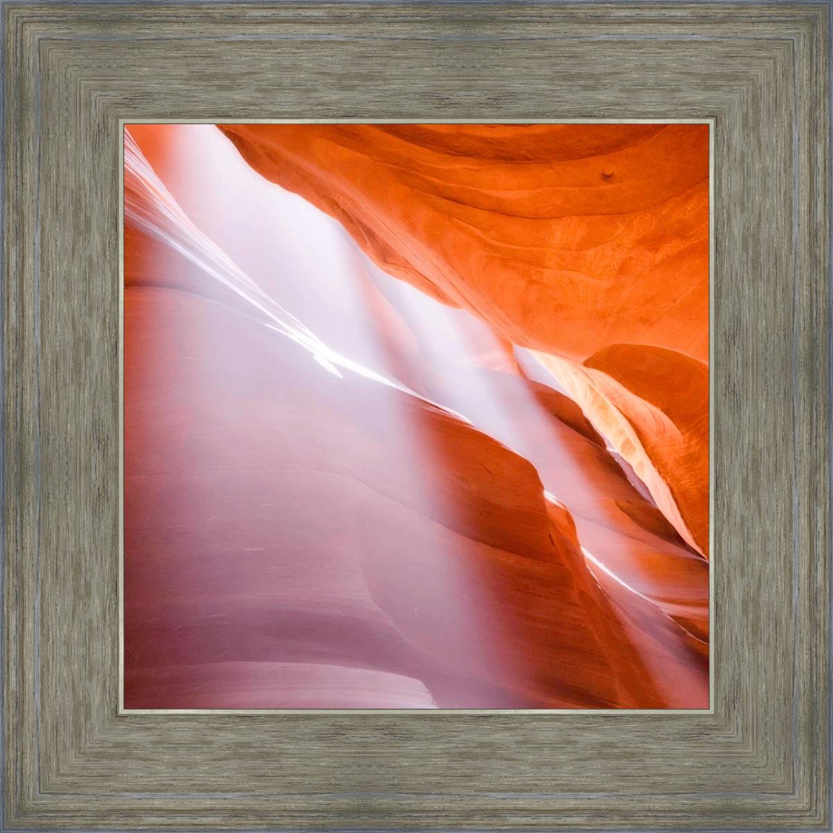 Stunning Antelope Canyon Light Shafts Wall Art - Natural Sunbeam Photography Print for Home & Office Decor - Perfect for Living Rooms, Bedrooms & Workspaces
