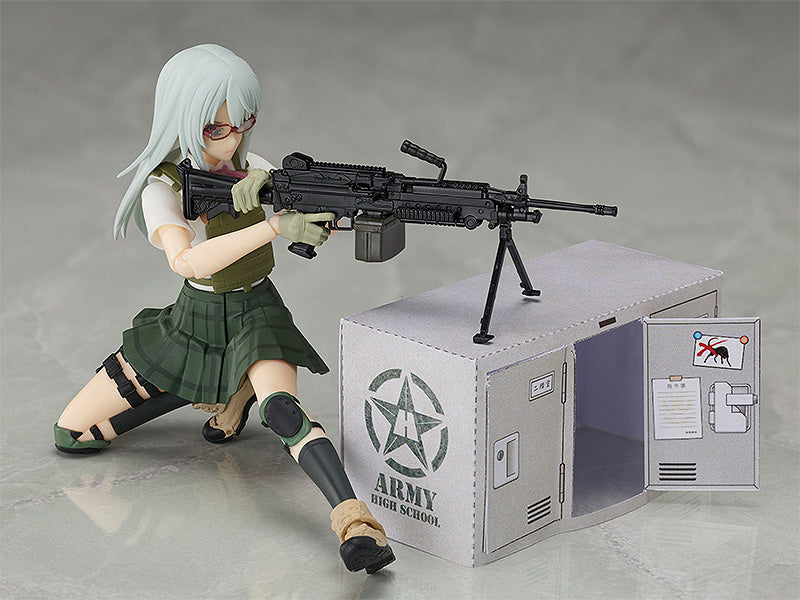 Figma #SP 136 Ai Nishibe Little Armory Action Figure - Anime Collectible for Display & Photography | Perfect for Anime Fans & Model Enthusiasts