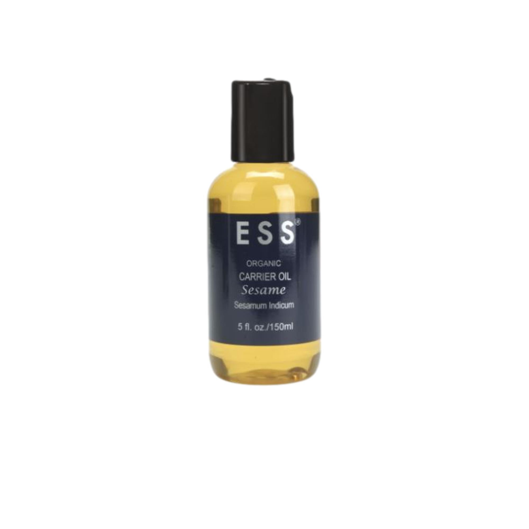 Pure Organic Sesame Carrier Oil - 150 mL | Cold Pressed, Unrefined & Natural for Skin, Hair & Massage | Perfect for Aromatherapy, DIY Beauty & Relaxation