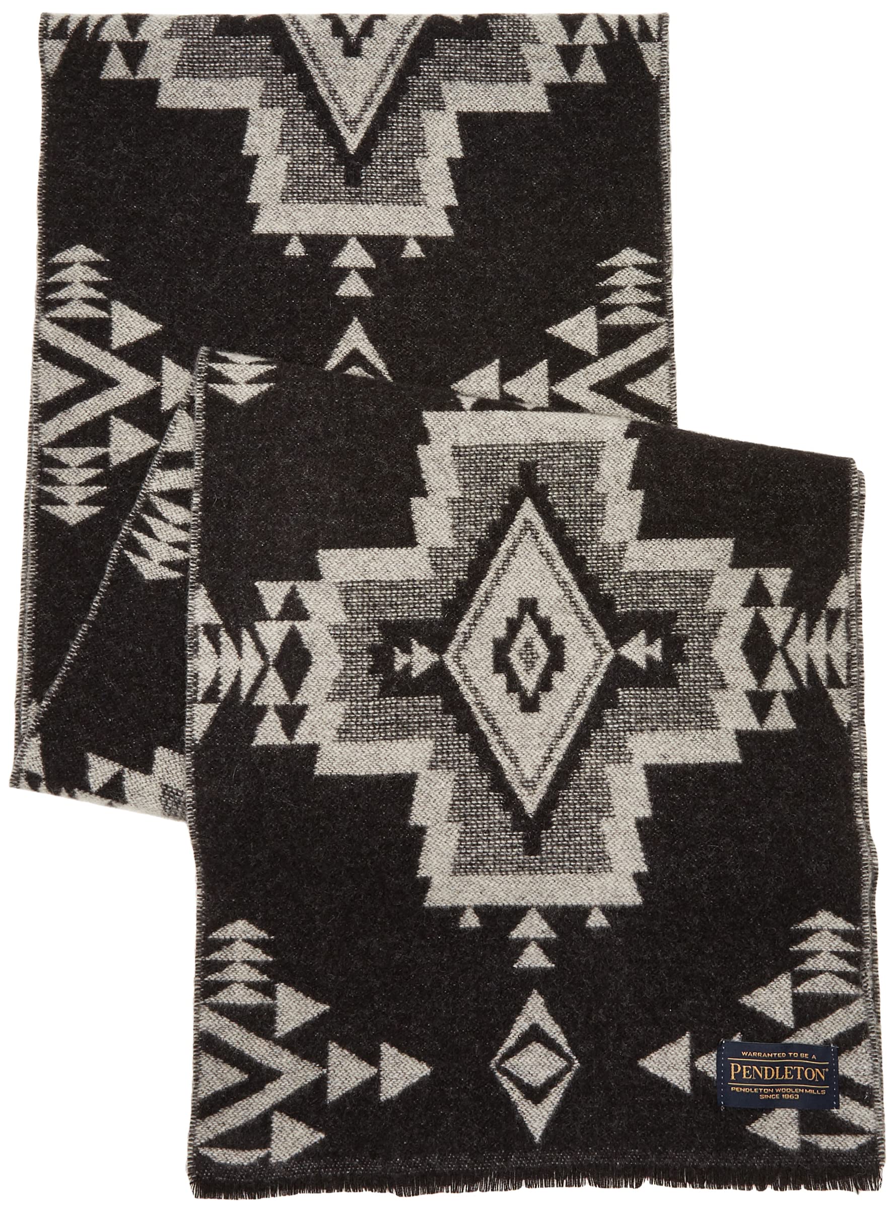 PENDLETON Women's Jacquard Scarf - Soft Wool Blend Fashion Accessory for Fall & Winter - Perfect for Outdoor Activities, Travel, and Gift Giving