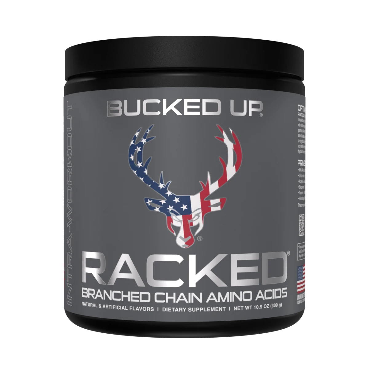 Bucked Up Racked 312g Pre-Workout Supplement - Energy & Muscle Builder for Men & Women | Gym, Fitness, Bodybuilding, Endurance Training