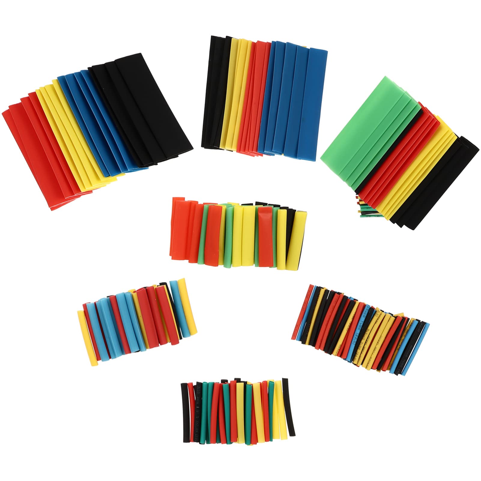 Angoily 328Pcs Heat Shrink Tubing Kit - Assorted Sizes for Wire & Cable Insulation, Electrical Protection - Perfect for DIY Electronics, Automotive Wiring & Home Electrical Repairs