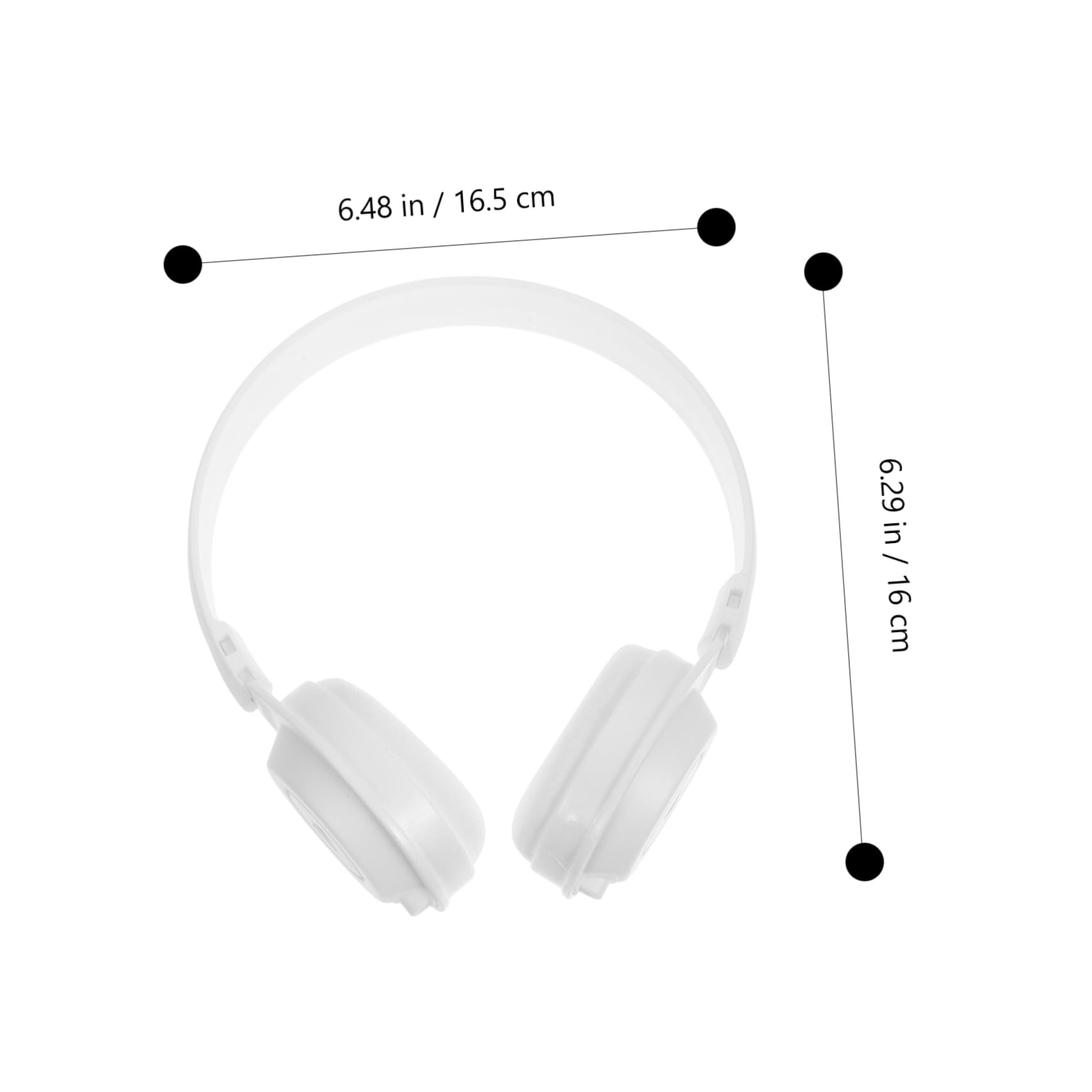 Gadpiparty Kids Gaming Headphones - Fake Gaming Headset with Long Cord for Boys & Girls - Perfect for Cosplay, Role Play, and Gaming Costume Accessories