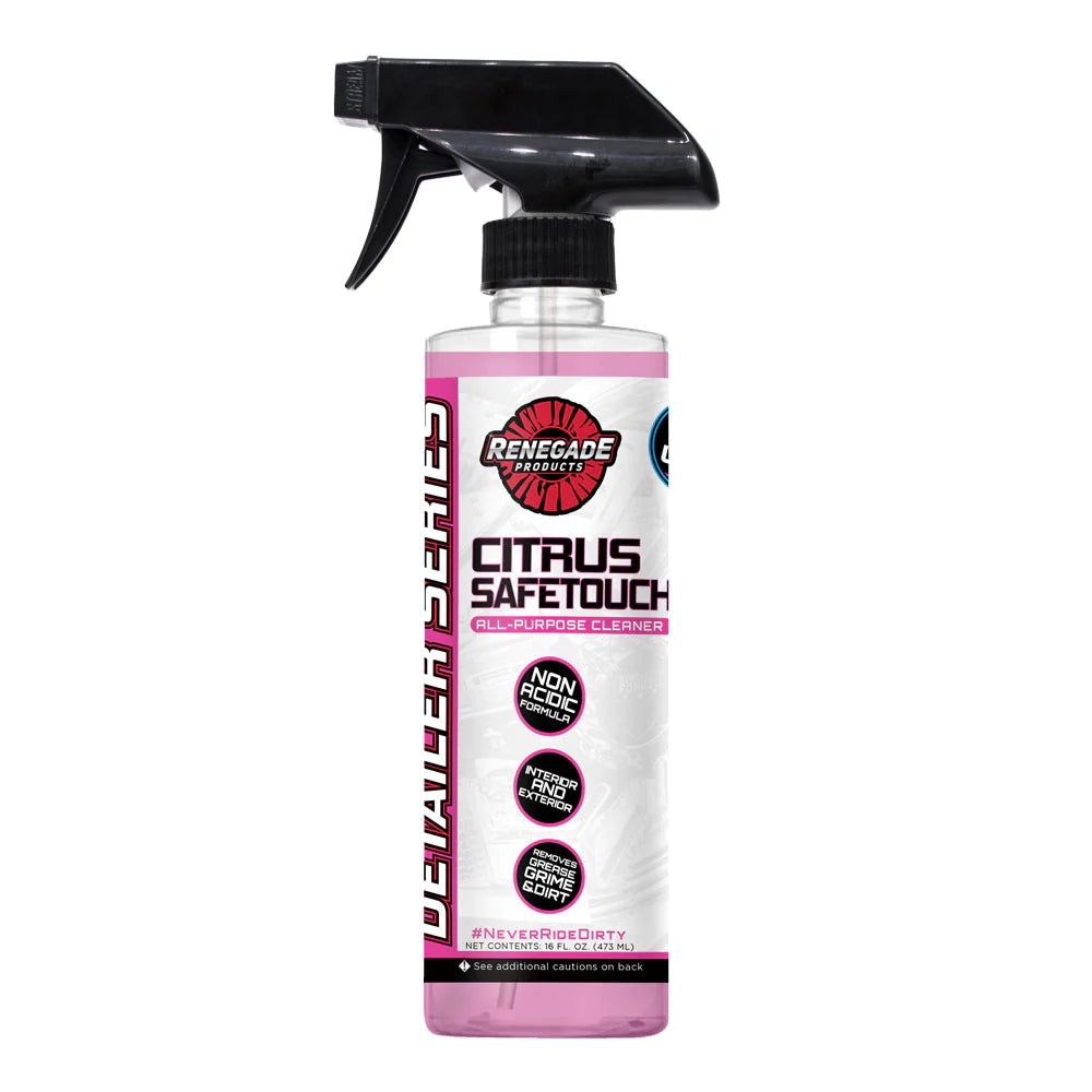 Renegade Detailer Series Citrus Safetouch - Premium Car Detailing Spray for Paint Protection & Shine | Ideal for Cars, Trucks & Motorcycles