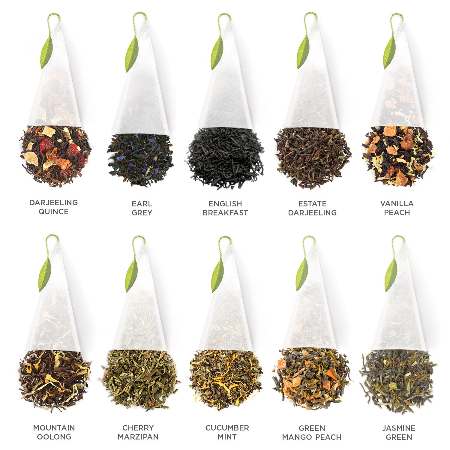 Premium Tea Forte Tea Chest with 40 Handcrafted Pyramid Tea Infusers - Luxury Tea Tasting Assortment for Gifts, Home & Office Relaxation